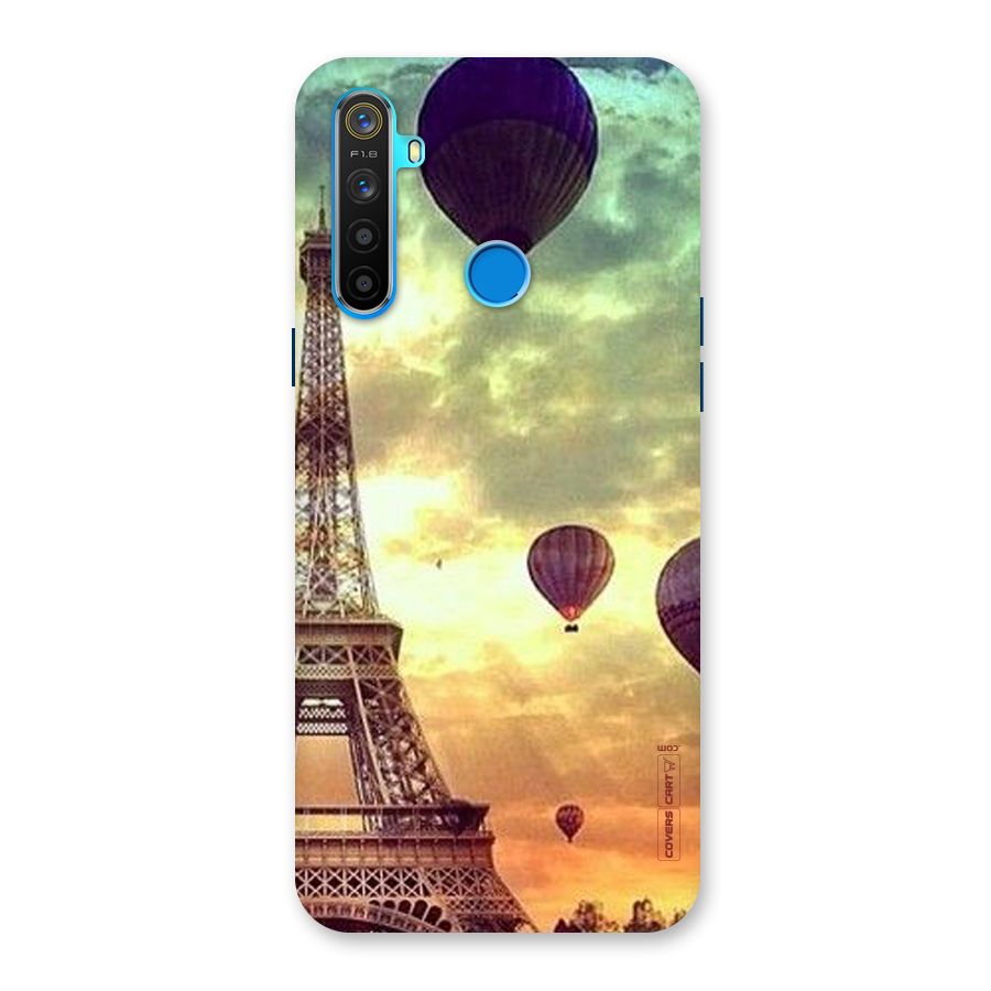 Artsy Hot Balloon And Tower Back Case for Realme 5s