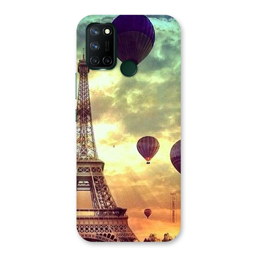 Artsy Hot Balloon And Tower Back Case for Realme 7i