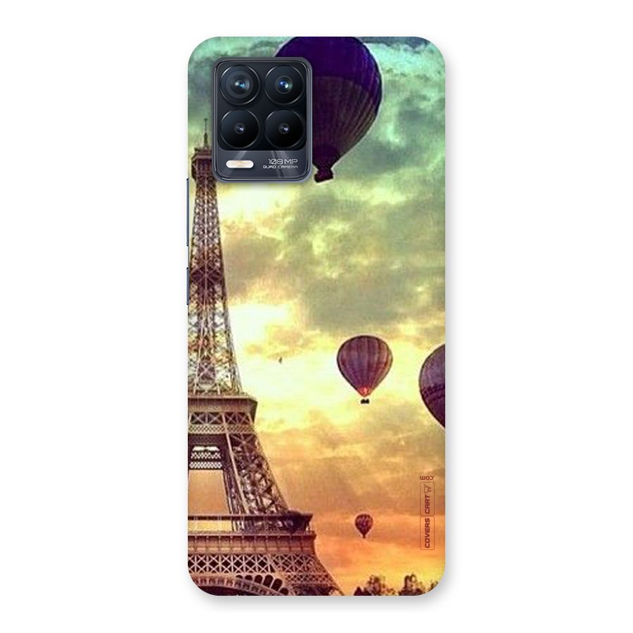 Artsy Hot Balloon And Tower Back Case for Realme 8 Pro