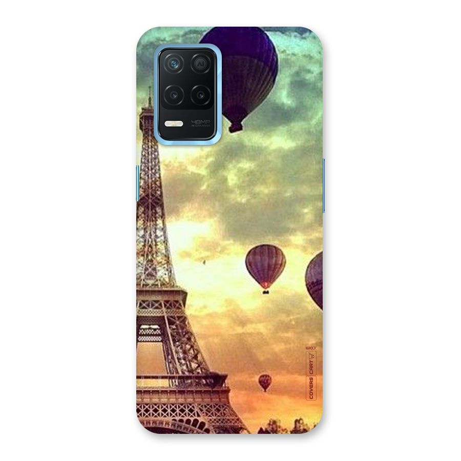 Artsy Hot Balloon And Tower Back Case for Realme 8s 5G