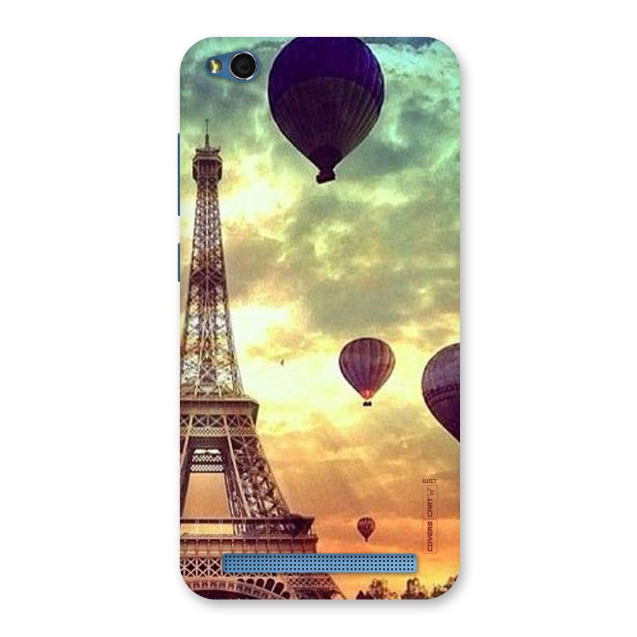 Artsy Hot Balloon And Tower Back Case for Redmi 5A