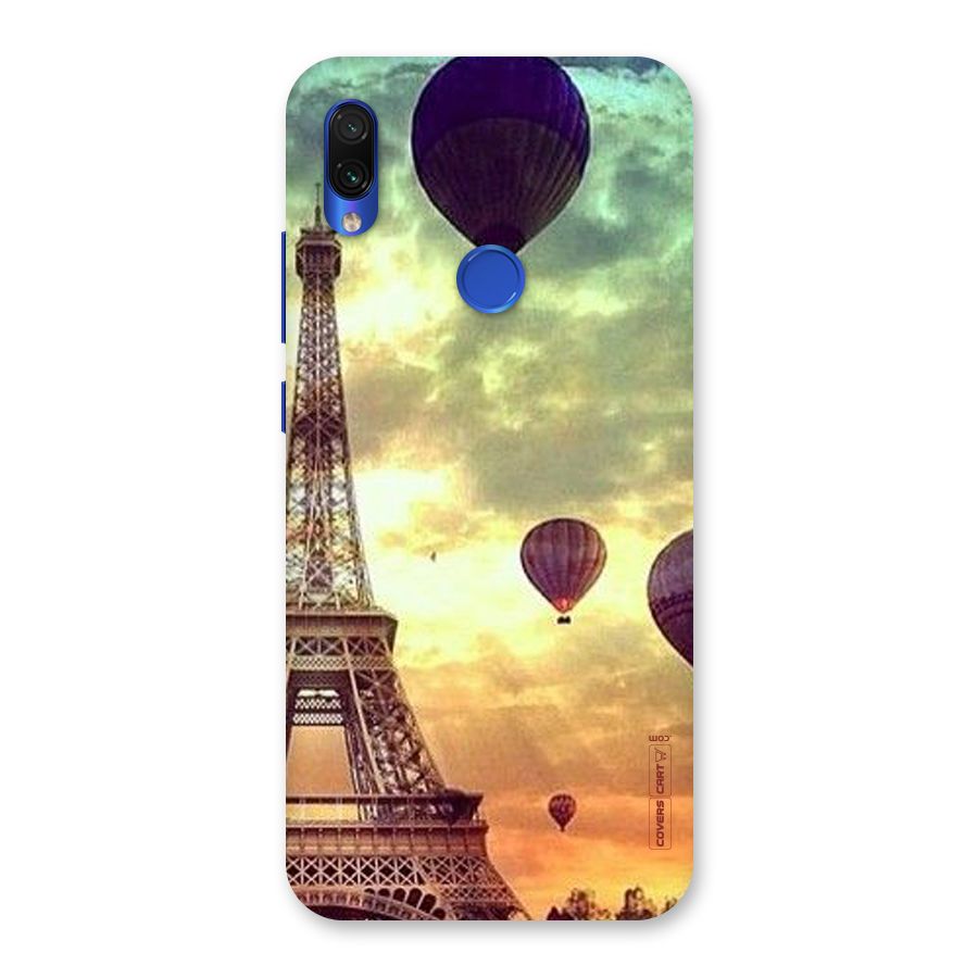 Artsy Hot Balloon And Tower Back Case for Redmi Note 7S