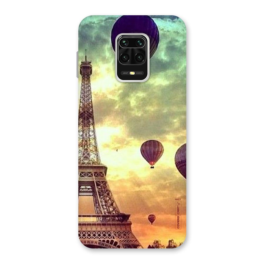 Artsy Hot Balloon And Tower Back Case for Redmi Note 9 Pro