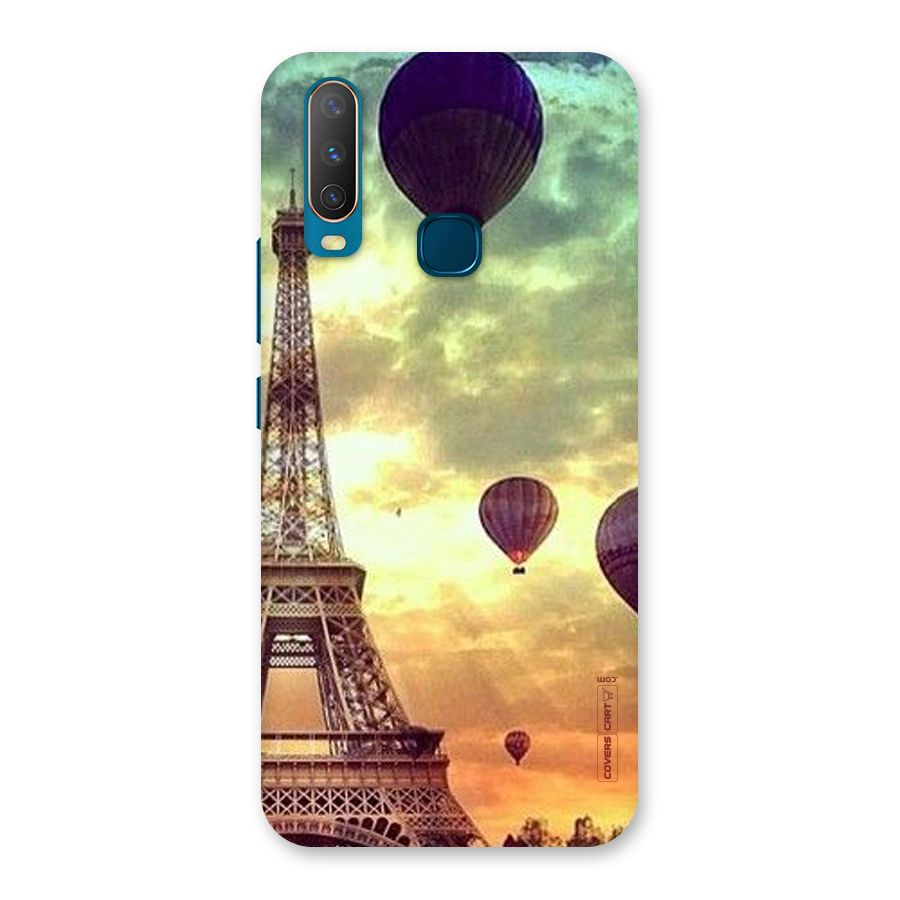 Artsy Hot Balloon And Tower Back Case for Vivo Y15