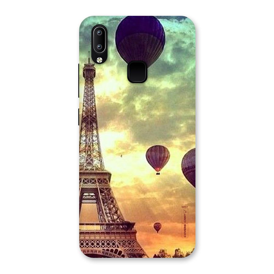 Artsy Hot Balloon And Tower Back Case for Vivo Y93