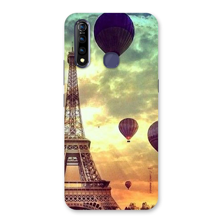 Artsy Hot Balloon And Tower Back Case for Vivo Z1 Pro