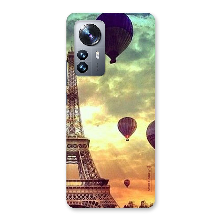 Artsy Hot Balloon And Tower Back Case for Xiaomi 12 Pro