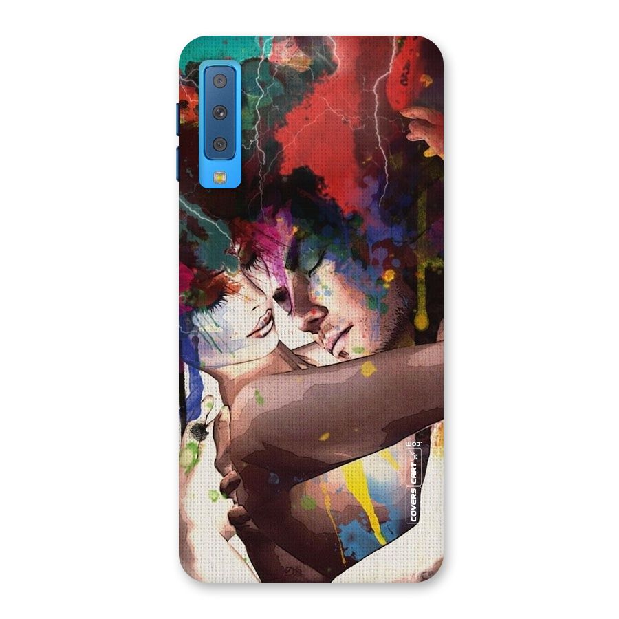 Artsy Romance Back Case for Galaxy A7 (2018)