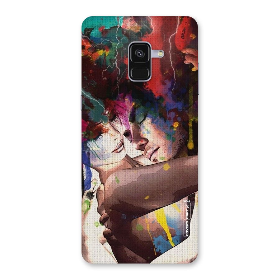 Artsy Romance Back Case for Galaxy A8 Plus