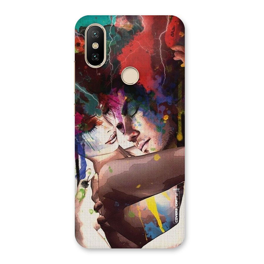 Artsy Romance Back Case for Mi A2