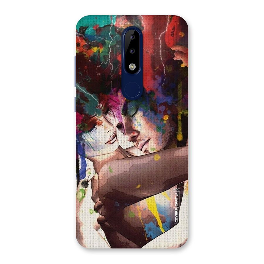 Artsy Romance Back Case for Nokia 5.1 Plus
