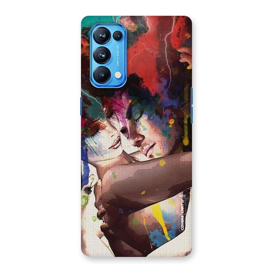 Artsy Romance Back Case for Oppo Reno5 Pro 5G