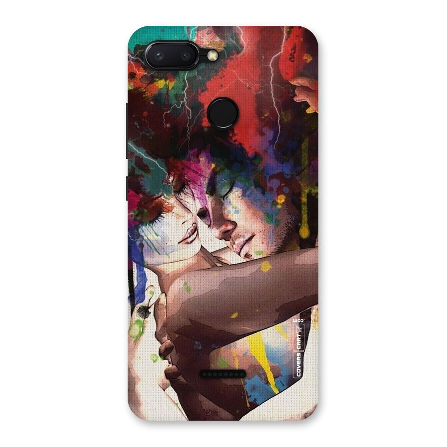 Artsy Romance Back Case for Redmi 6