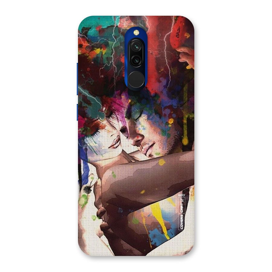 Artsy Romance Back Case for Redmi 8