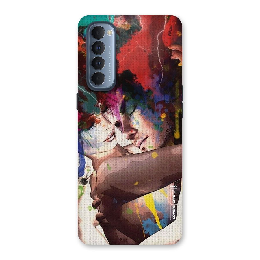 Artsy Romance Back Case for Reno4 Pro