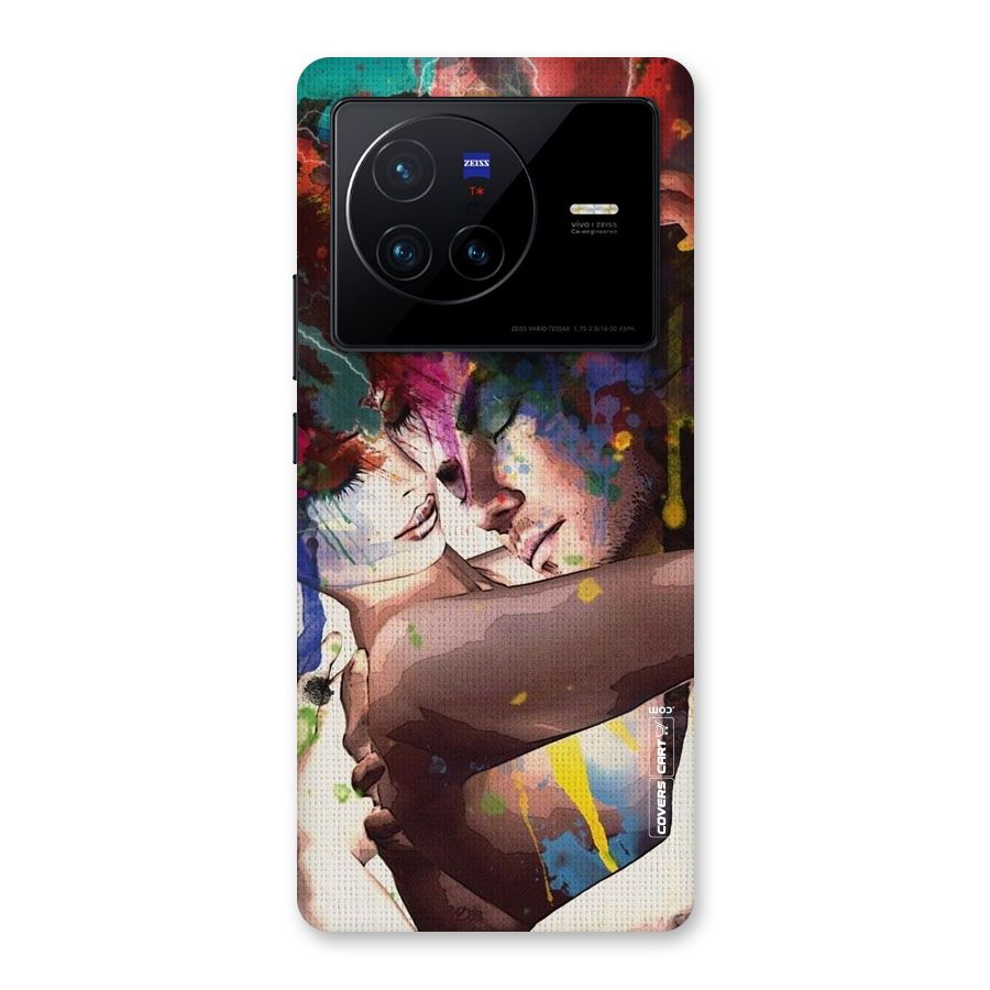 Artsy Romance Back Case for Vivo X80