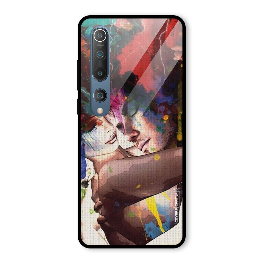 Artsy Romance Glass Back Case for Mi 10