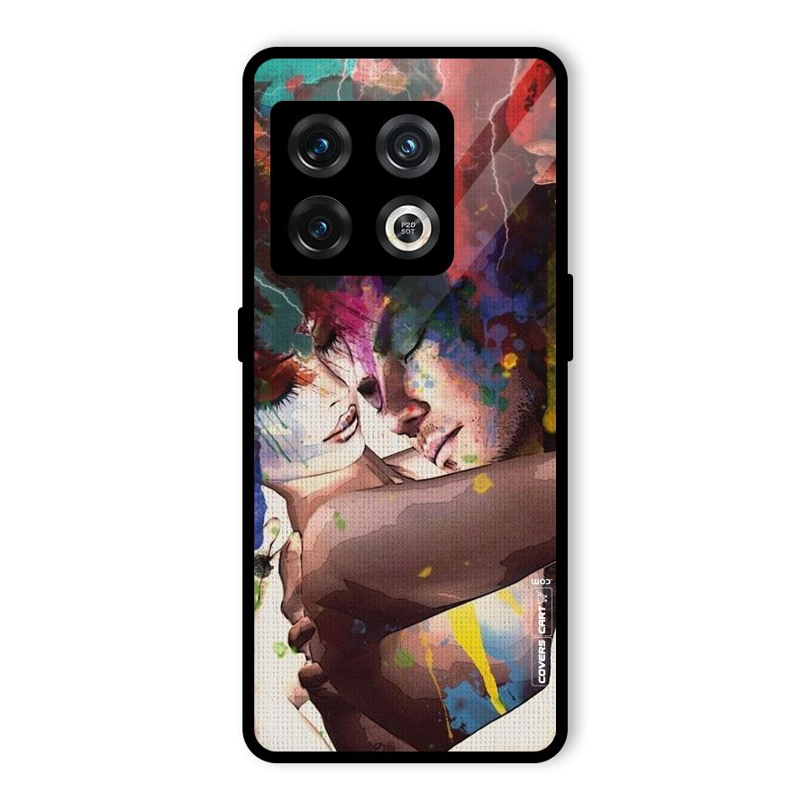 Artsy Romance Glass Back Case for OnePlus 10 Pro 5G