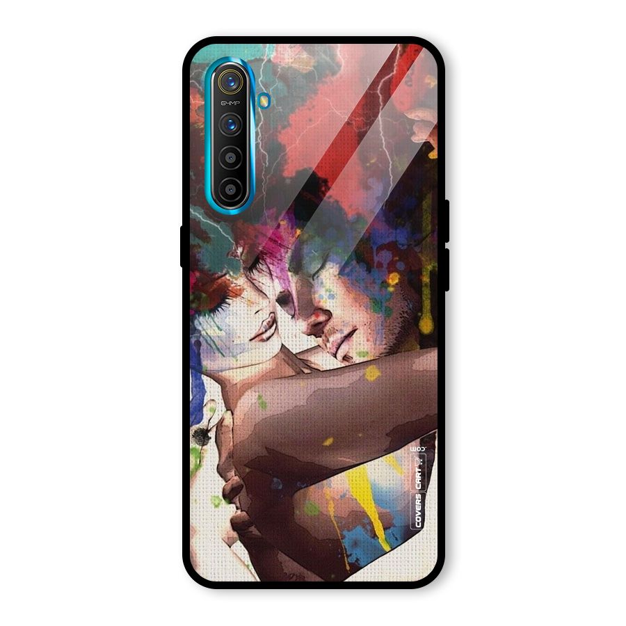 Artsy Romance Glass Back Case for Realme X2