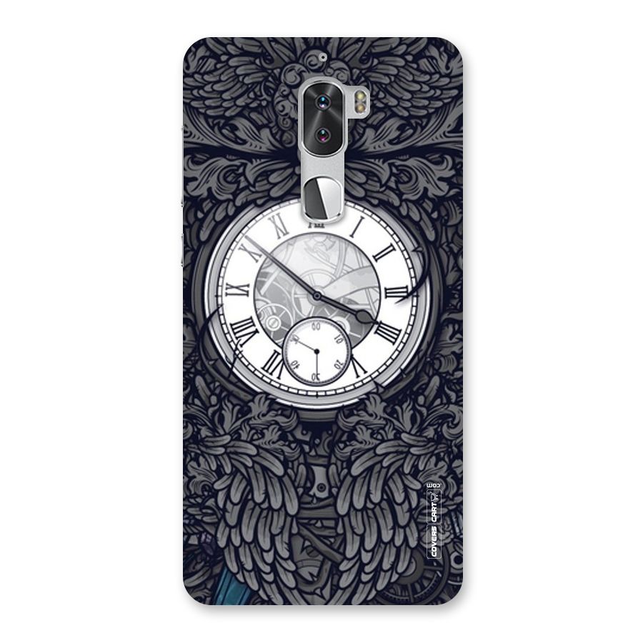 Artsy Wall Clock Back Case for Coolpad Cool 1