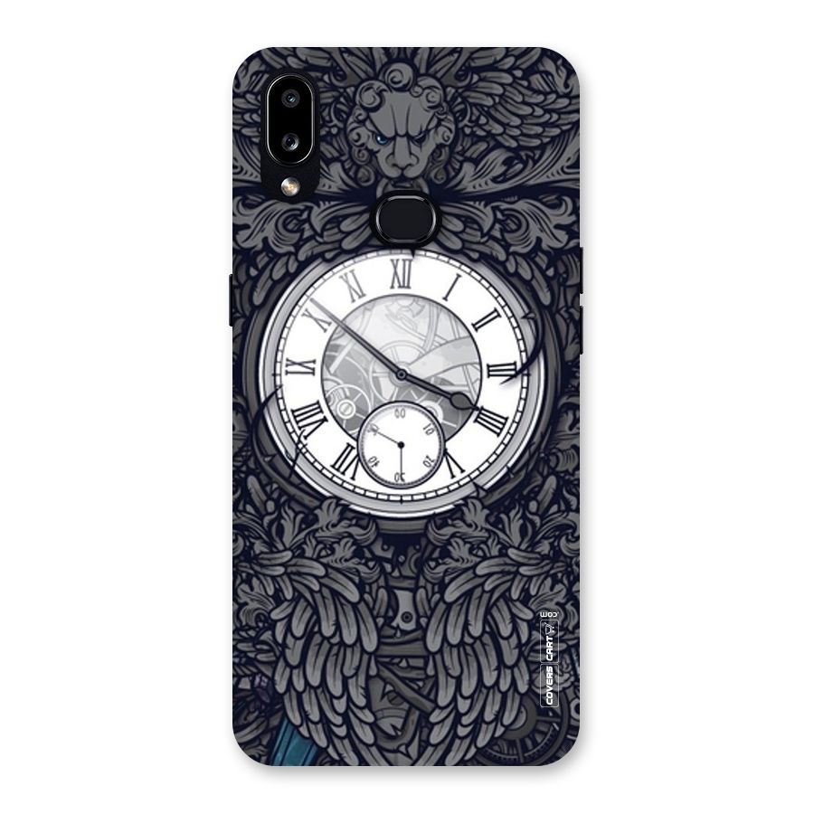 Artsy Wall Clock Back Case for Galaxy A10s