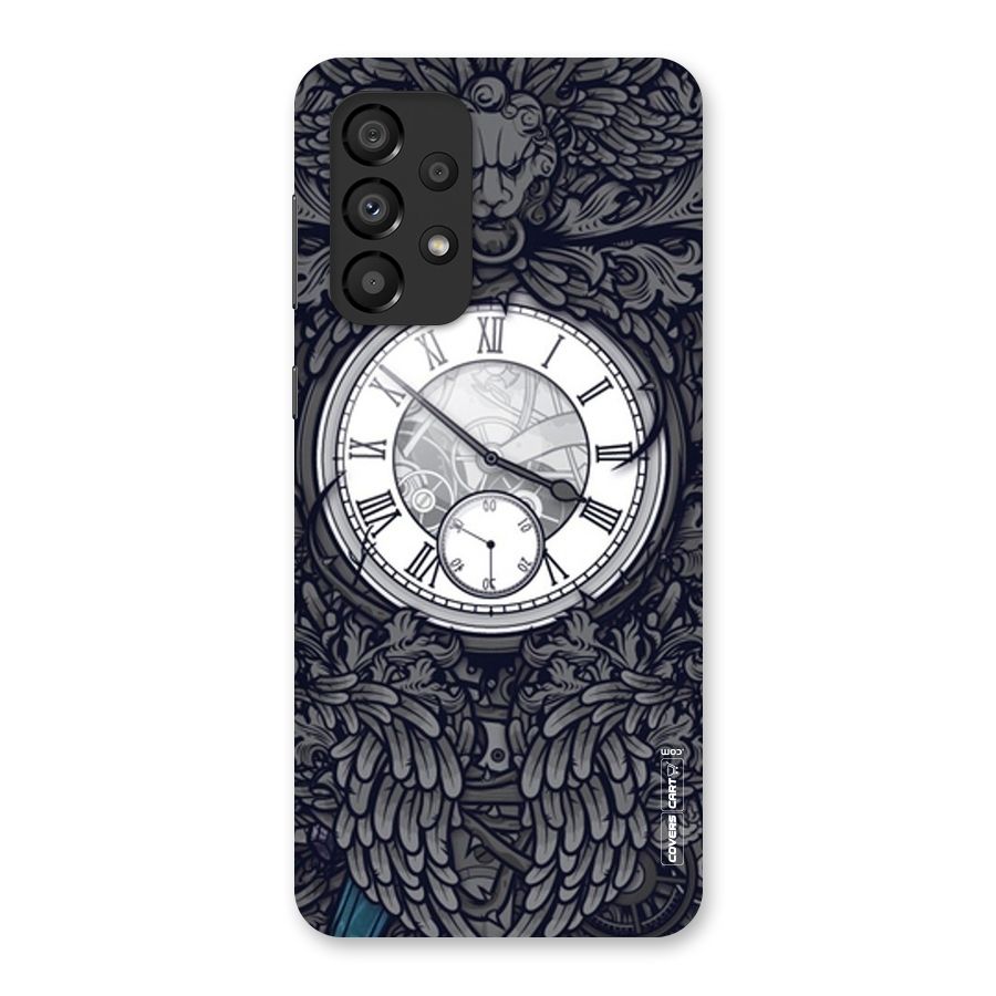 Artsy Wall Clock Back Case for Galaxy A33 5G