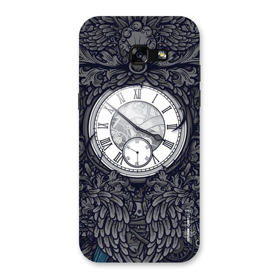 Artsy Wall Clock Back Case for Galaxy A5 2017