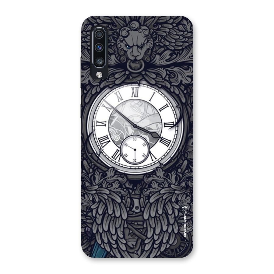 Artsy Wall Clock Back Case for Galaxy A70
