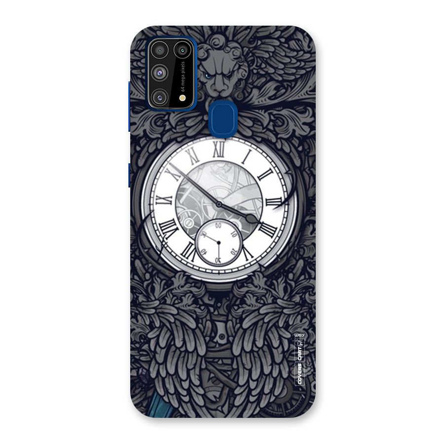 Artsy Wall Clock Back Case for Galaxy F41