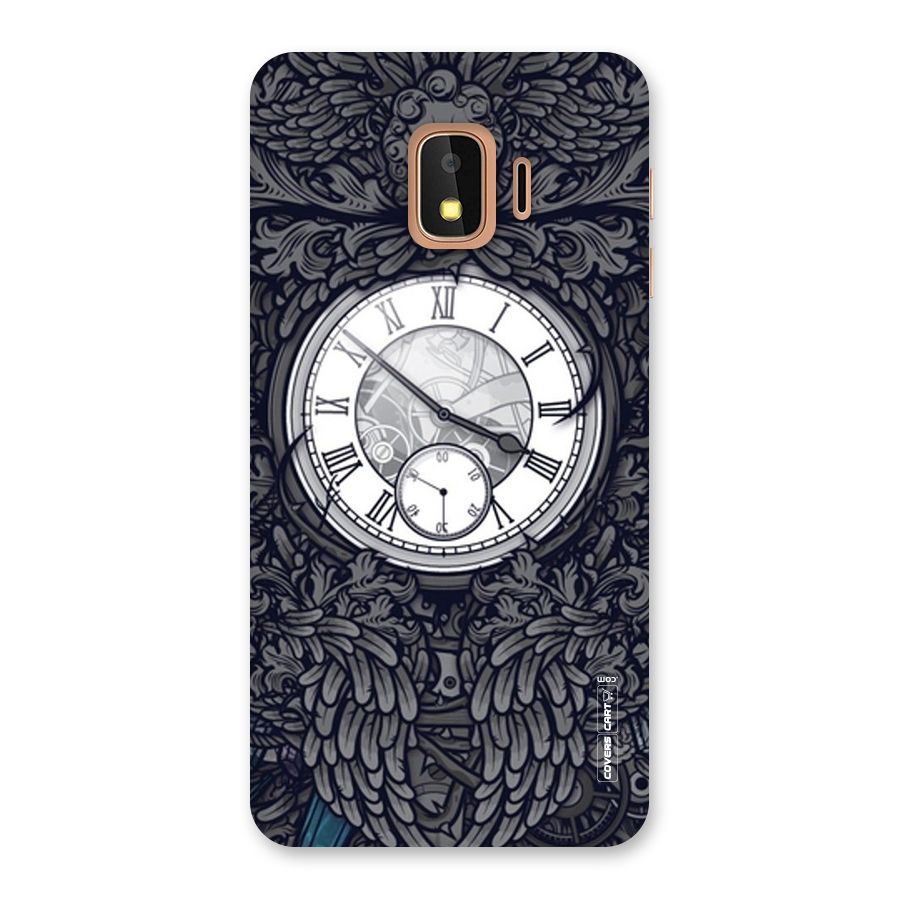 Artsy Wall Clock Back Case for Galaxy J2 Core