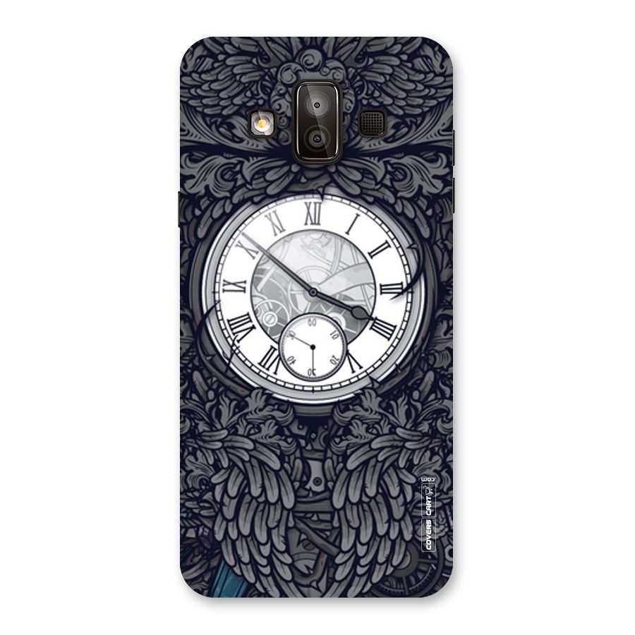 Artsy Wall Clock Back Case for Galaxy J7 Duo