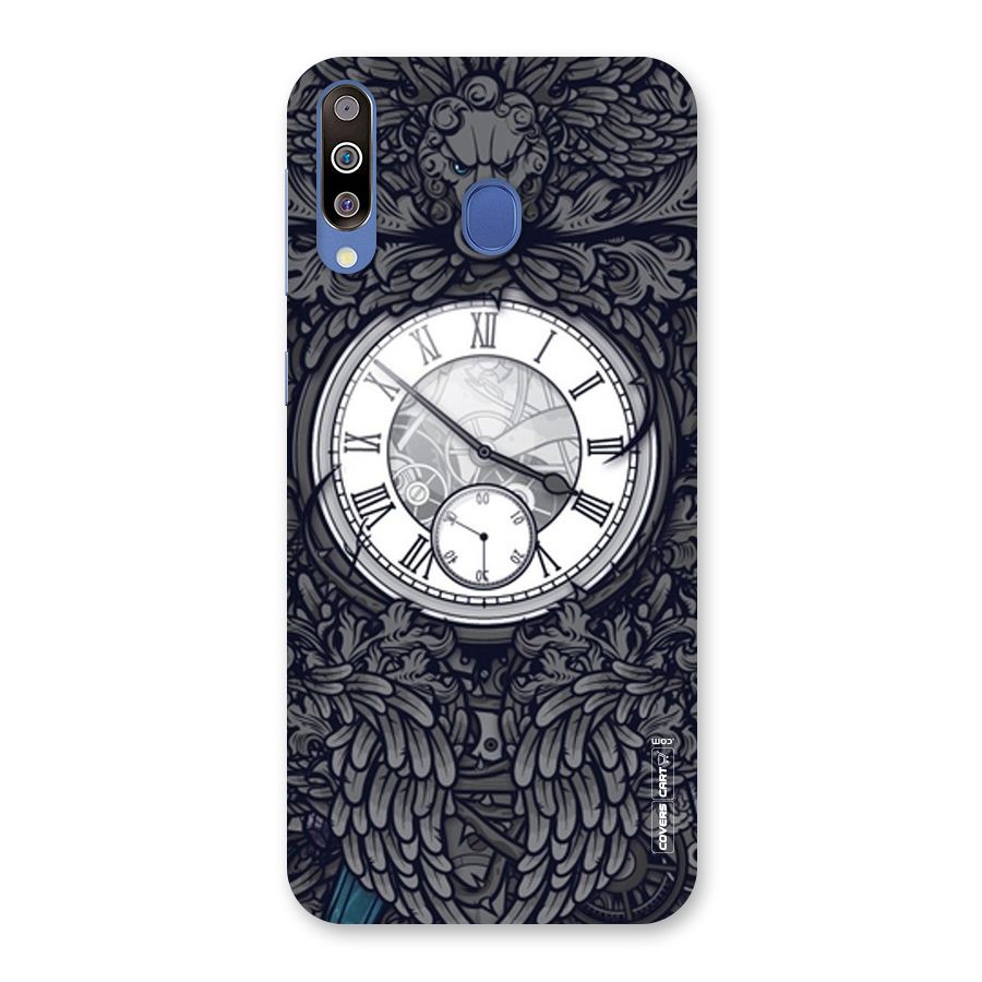 Artsy Wall Clock Back Case for Galaxy M30