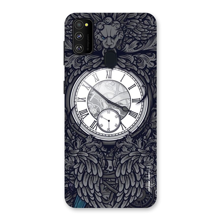 Artsy Wall Clock Back Case for Galaxy M30s