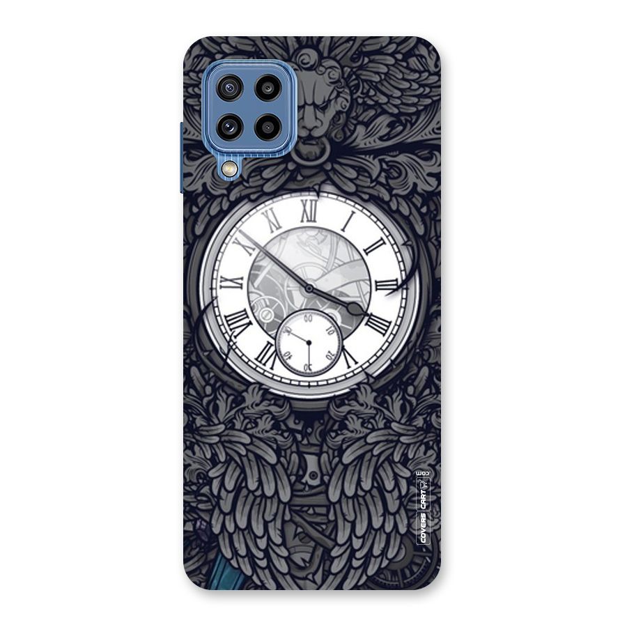 Artsy Wall Clock Back Case for Galaxy M32