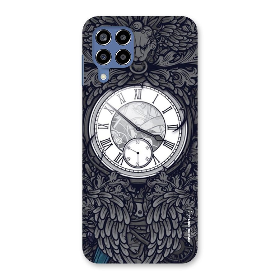 Artsy Wall Clock Back Case for Galaxy M53 5G