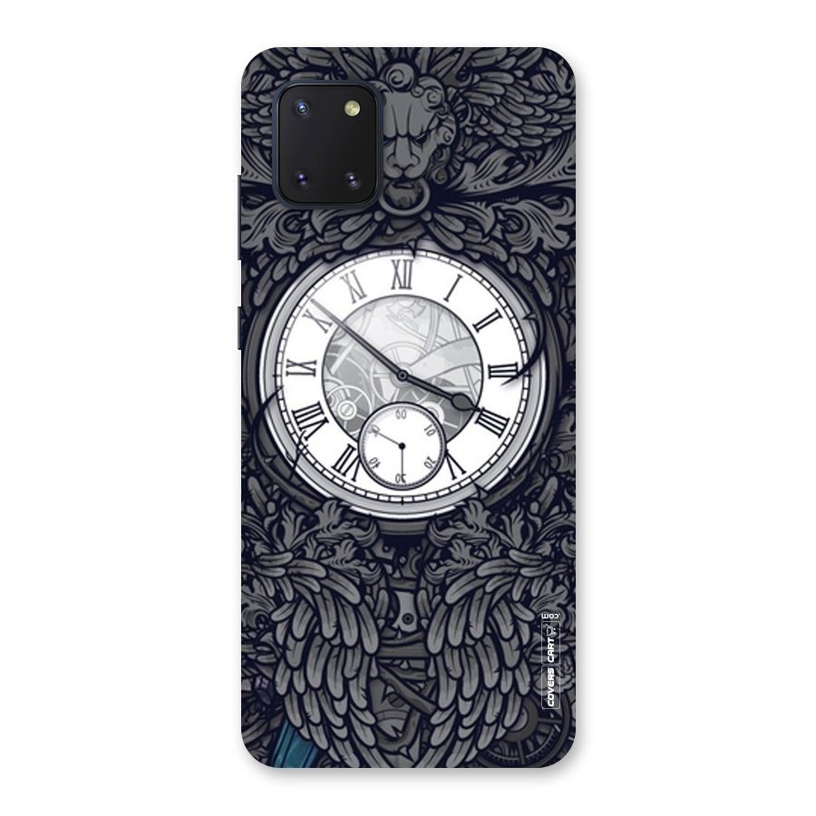 Artsy Wall Clock Back Case for Galaxy Note 10 Lite