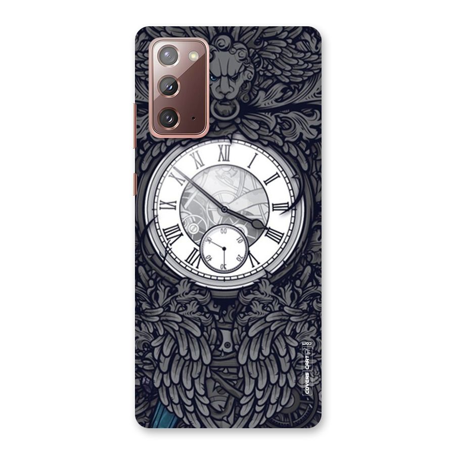 Artsy Wall Clock Back Case for Galaxy Note 20