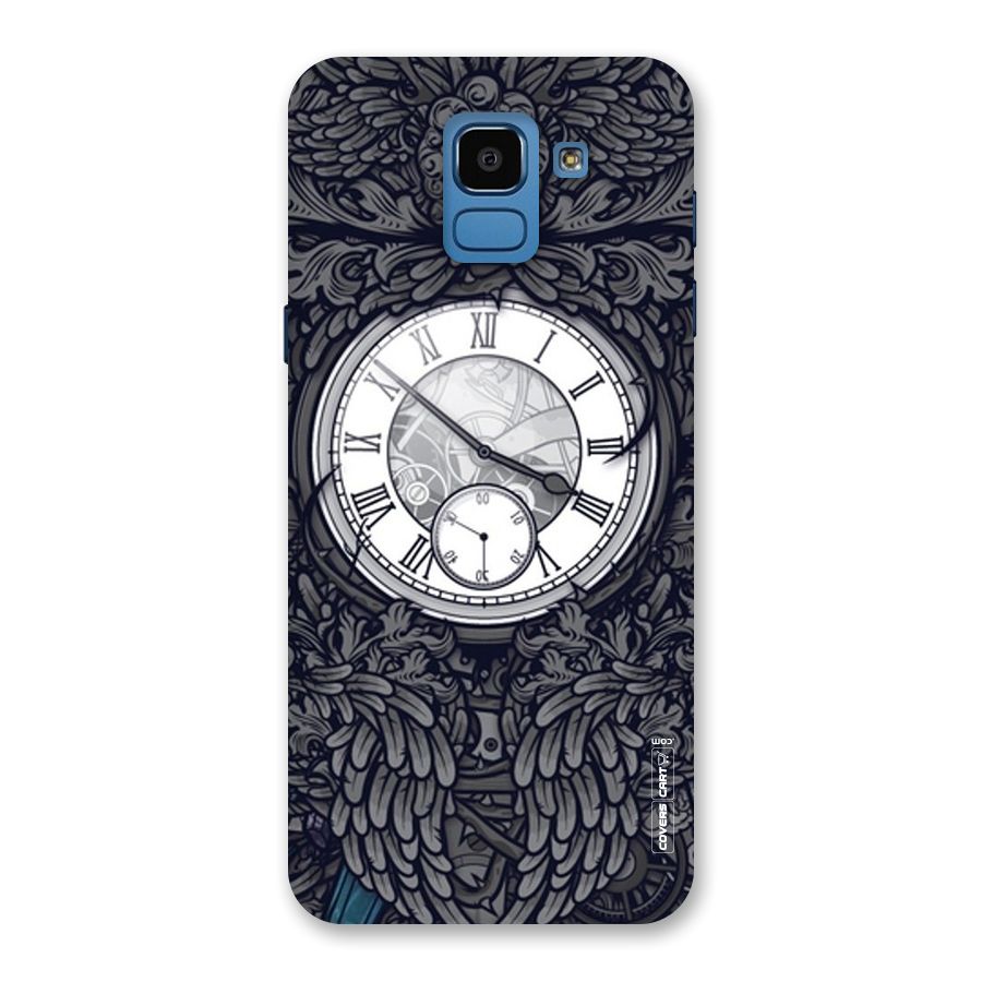 Artsy Wall Clock Back Case for Galaxy On6