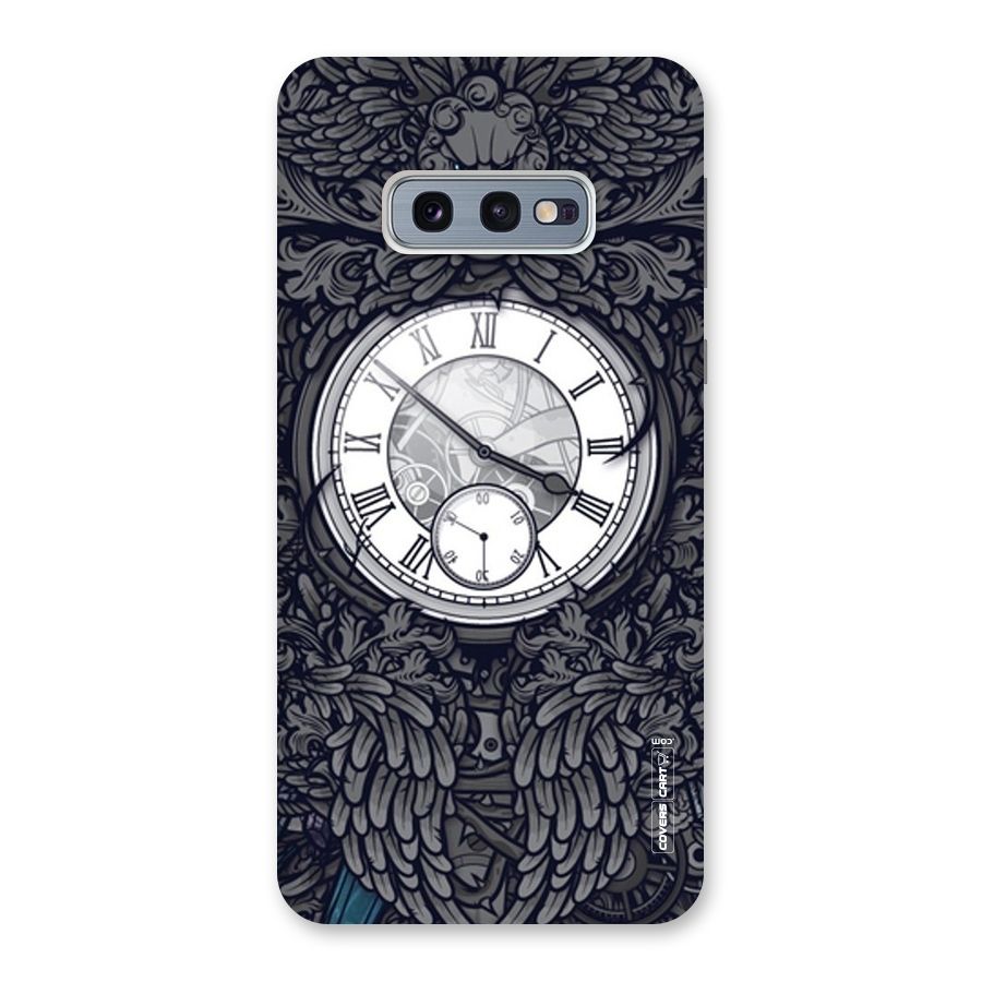 Artsy Wall Clock Back Case for Galaxy S10e