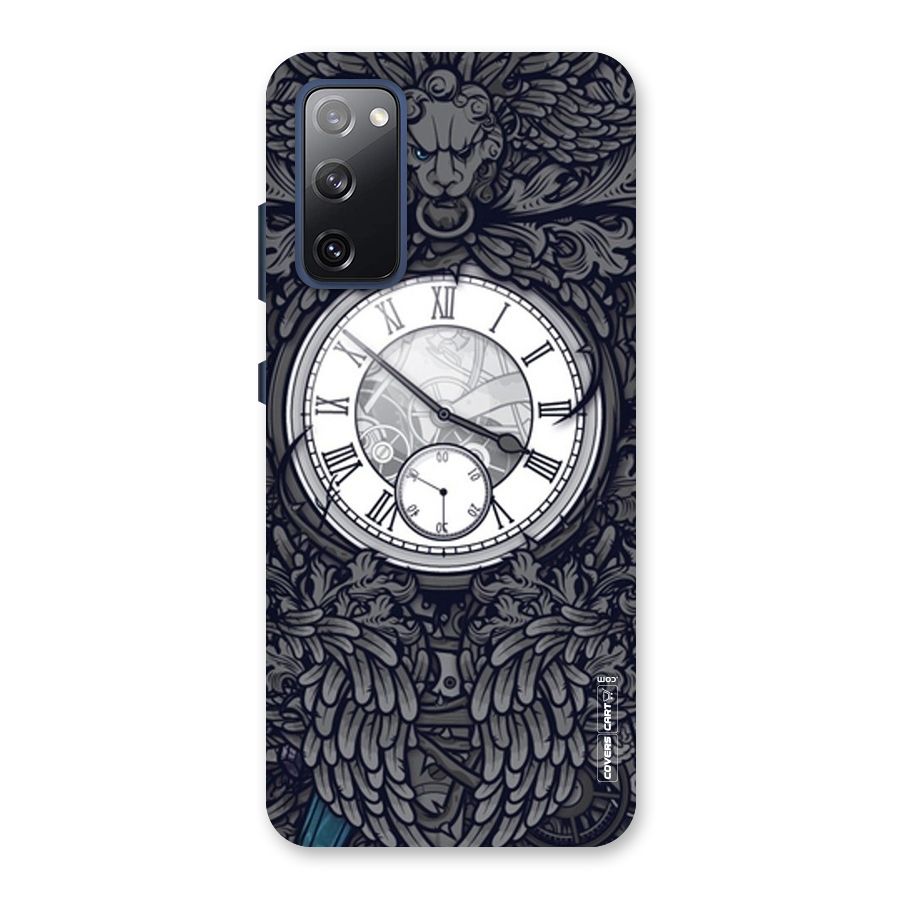 Artsy Wall Clock Back Case for Galaxy S20 FE