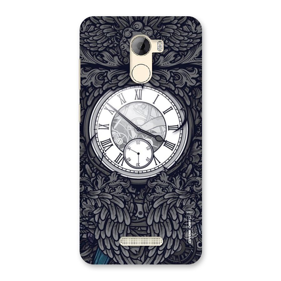 Artsy Wall Clock Back Case for Gionee A1 LIte