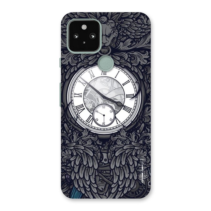 Artsy Wall Clock Back Case for Google Pixel 5