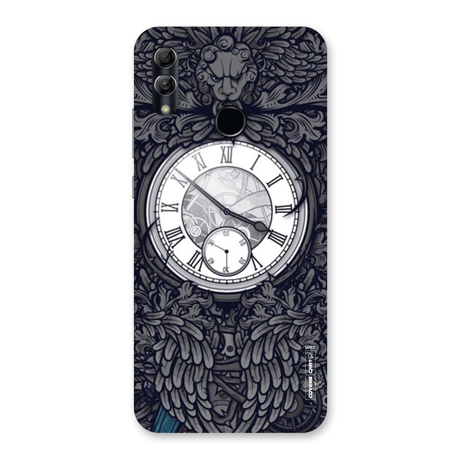Artsy Wall Clock Back Case for Honor 10 Lite
