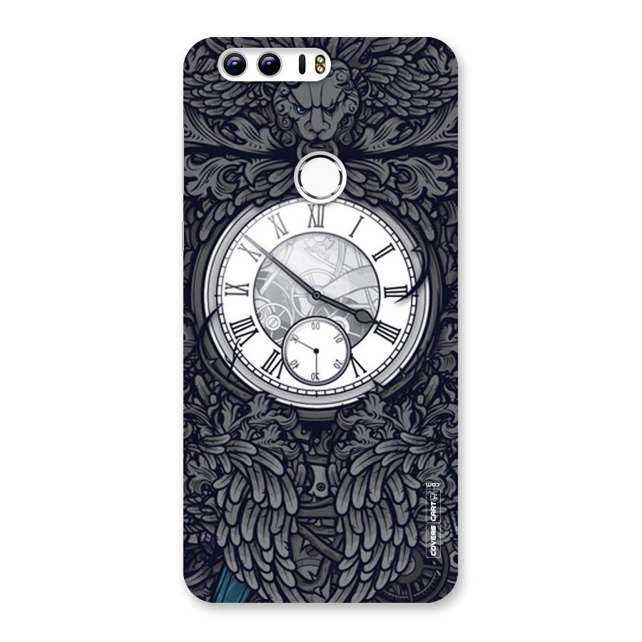 Artsy Wall Clock Back Case for Honor 8