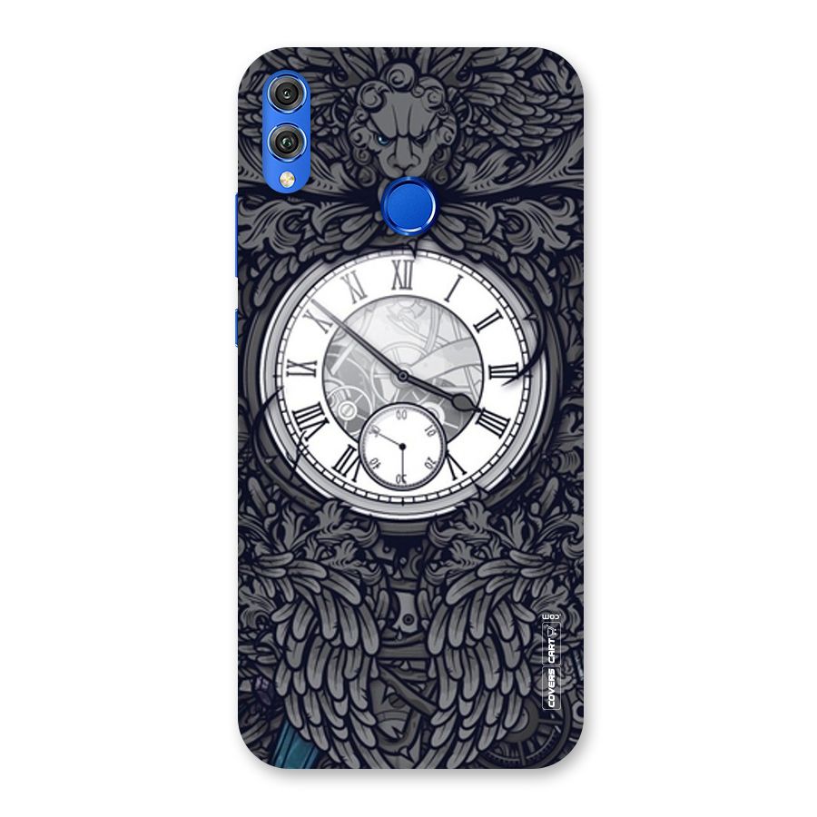 Artsy Wall Clock Back Case for Honor 8X