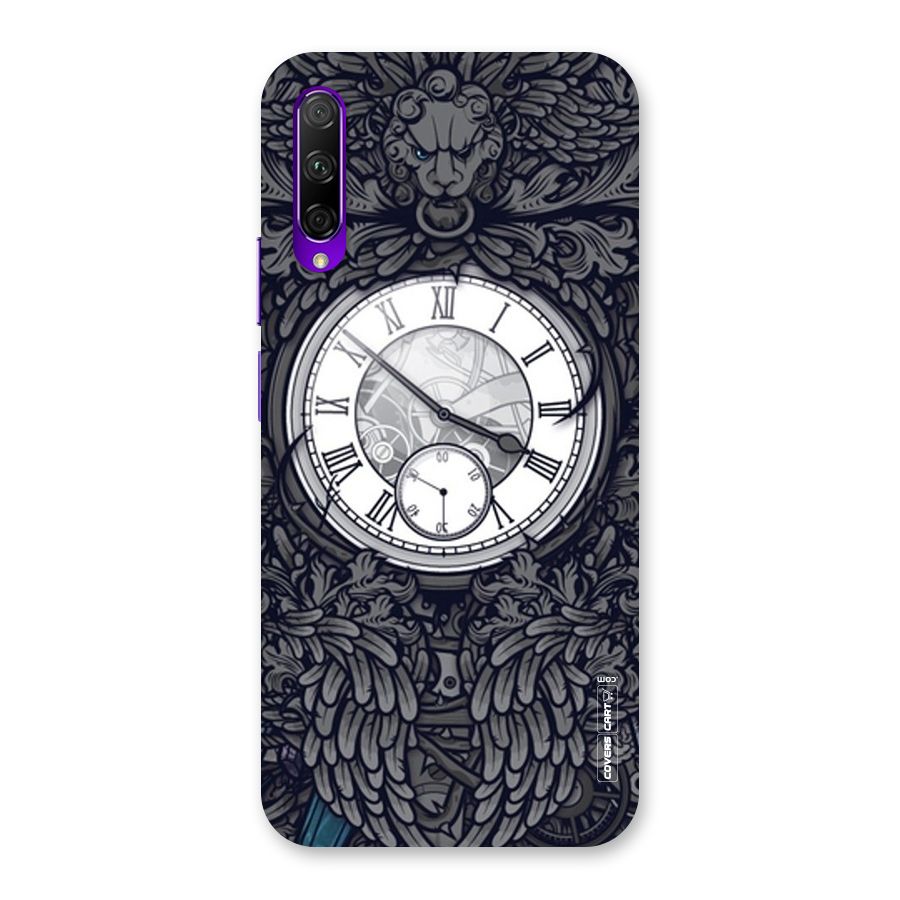 Artsy Wall Clock Back Case for Honor 9X Pro