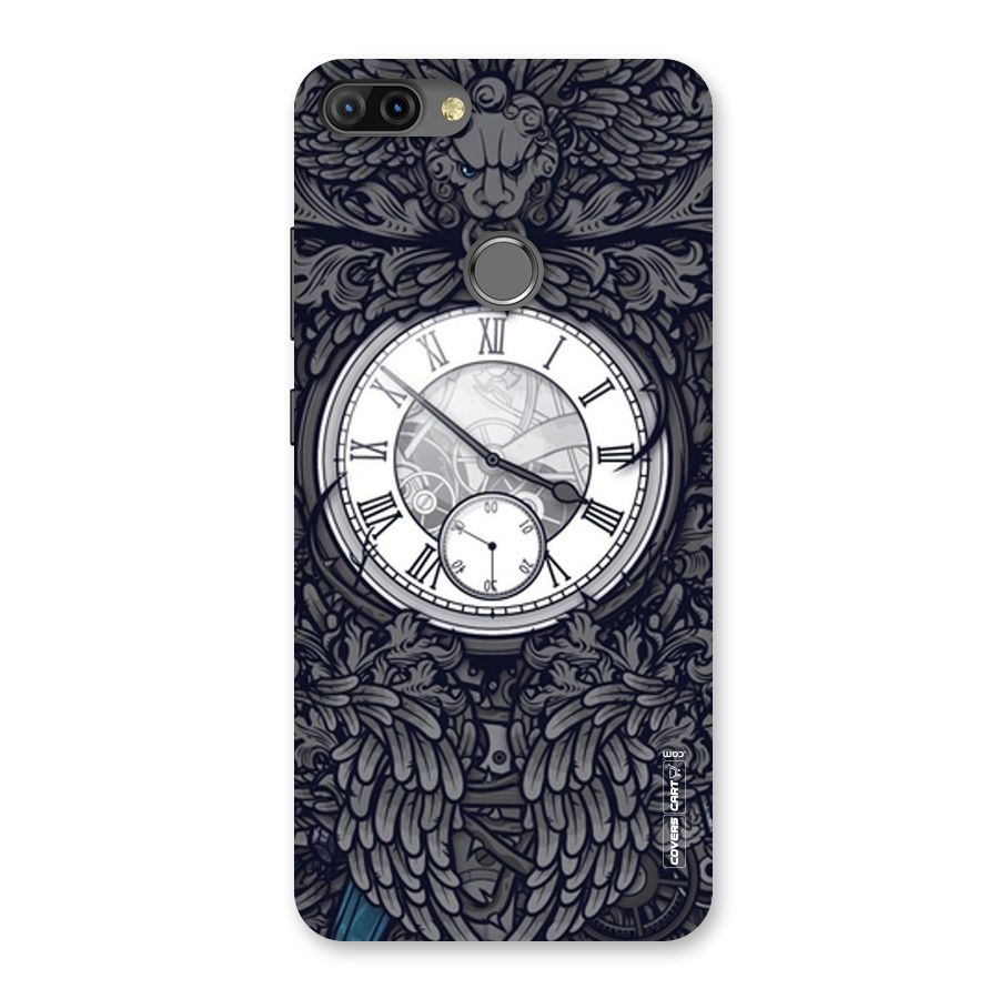 Artsy Wall Clock Back Case for Infinix Hot 6 Pro