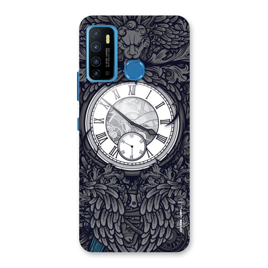 Artsy Wall Clock Back Case for Infinix Hot 9