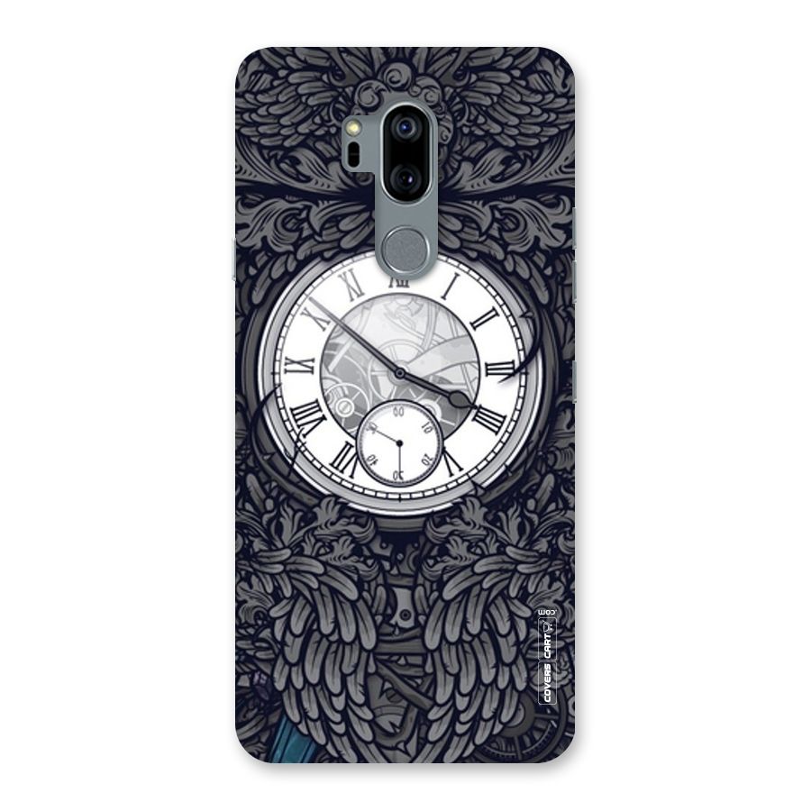 Artsy Wall Clock Back Case for LG G7