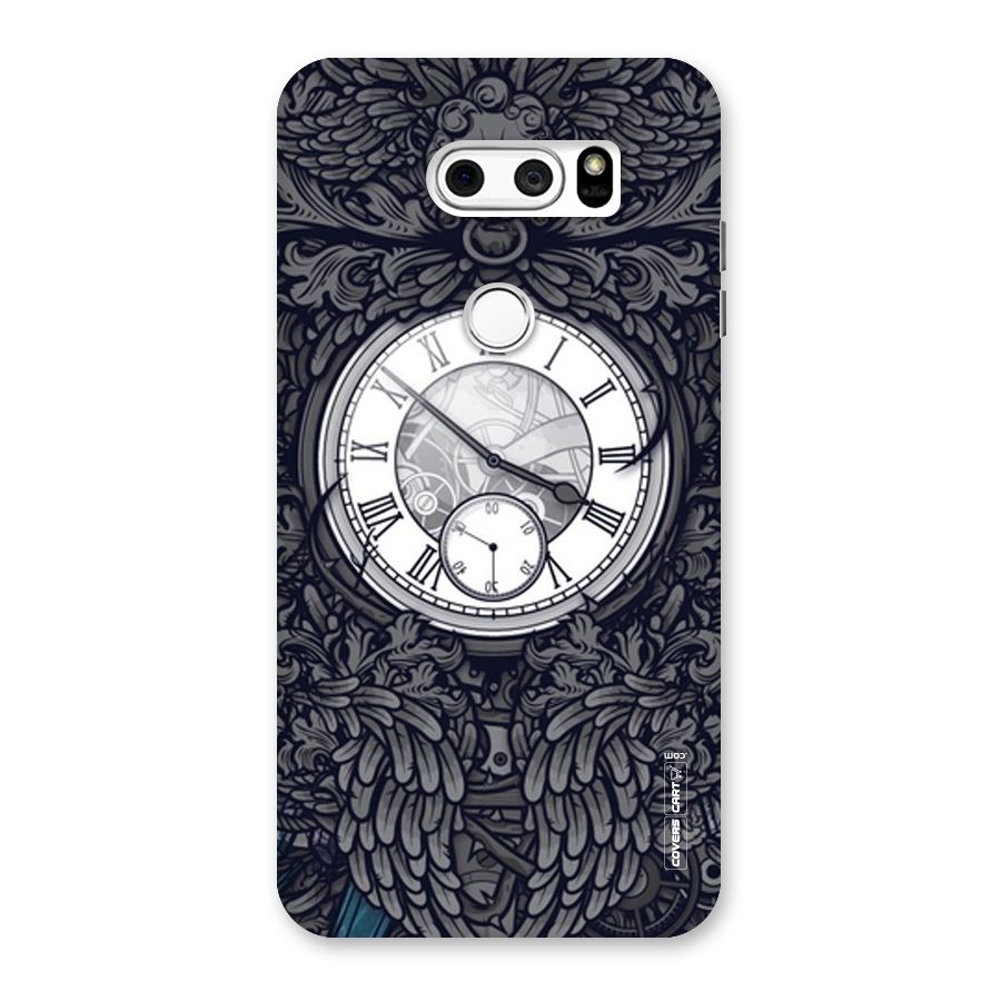 Artsy Wall Clock Back Case for LG V30